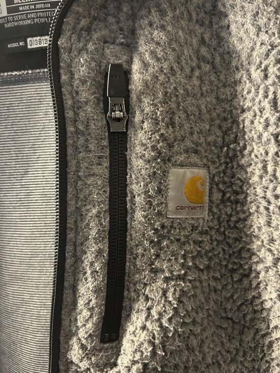 Carhartt Women's Relaxed Fit Sherpa Fleece Jacket (OJ3913-W) - Picture 2 of 5